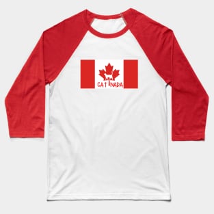 CATnada flag Baseball T-Shirt